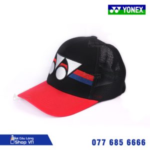 Nón lưỡi trai Yonex 01 đen đở thời trang