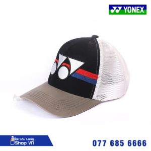 Nón lưỡi trai Yonex 01 trắng xám thời trang