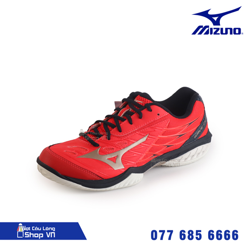 Giày cầu lông Mizuno Wave Claw đỏ