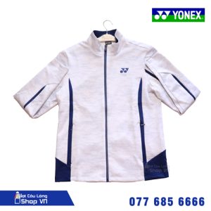 Áo khoác cầu lông Yonex chính hãng trắng