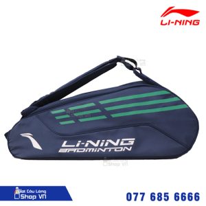 Túi cầu lông Lining ABJS023-2 xanh đen