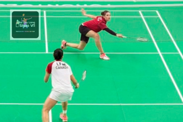 luật đánh đơn cầu lông