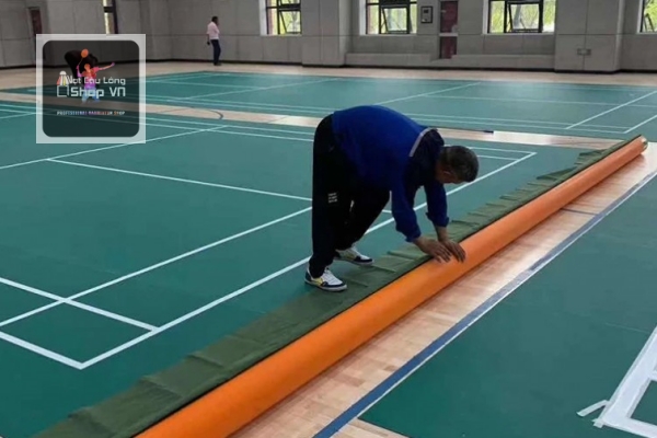 dịch vụ làm sân cầu lông