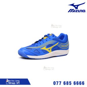 Giày cầu lông Mizuno Cyclone Speed 3 xanh