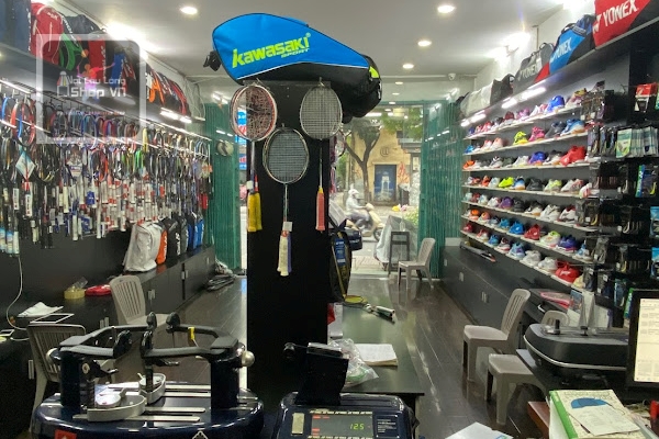 Cửa hàng vợt cầu lông shop Điện Biên Phủ