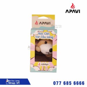 Chụp cán vợt thú cưng Apavi - Gấu