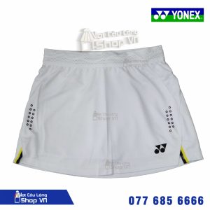 Váy cầu lông Yonex 066 Trắng