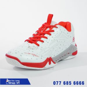 Giày cầu lông Felet Galaxy Boost Trắng Đỏ