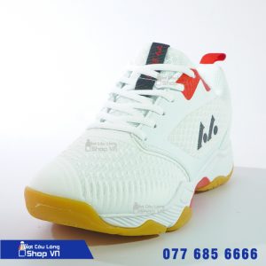 Giày Cầu Lông Lefus L023 Trắng Đỏ - Hàng Chính Hãng