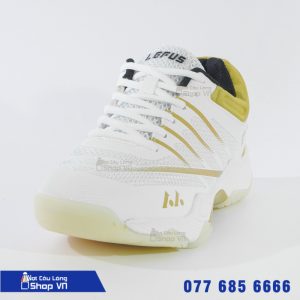 Giày Cầu Lông Lefus L026 Trắng Vàng