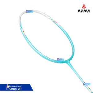 Mặt bên vợt cầu lông Apavi Phoenix P20 chính hãng màu xanh ngọc