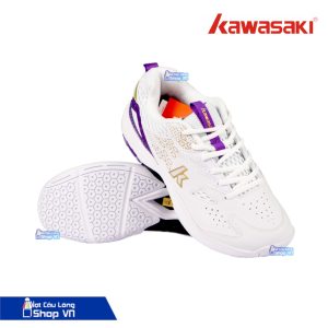 Giày cầu lông Kawasaki A3307 Trắng tím