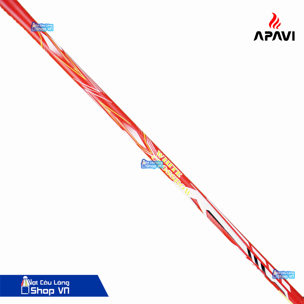 vot-cau-long-apavi-white-crossow Vợt cầu lông APAVI WHITE CROSSROW màu đỏ