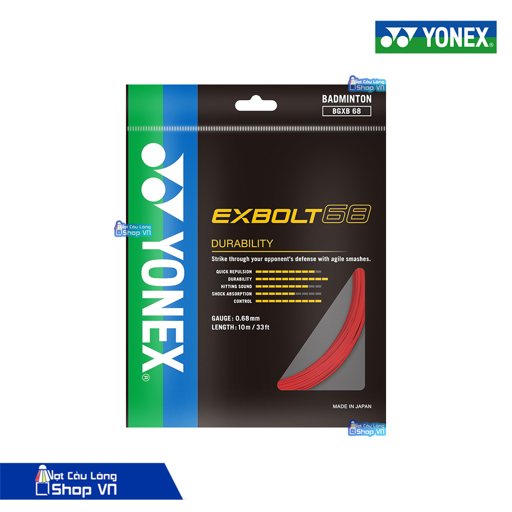 cuoc-dan-vot-exbolt-68-mau-do Cước đan vợt Exbolt 68 màu đỏ