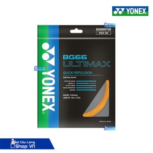 Cước đan vợt Yonex BG66 Ultimax màu cam