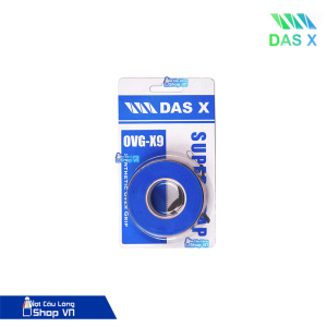 Quấn cán vợt DAS X OVG-X9 màu xanh dương