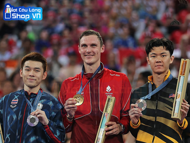 Axelsen cân bằng kỷ lục của Lin Dan khi giành vô địch tại Olympic Paris 2024