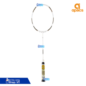 Vợt cầu lông Apacs Z-Ziggler màu trắng-vàng đồng