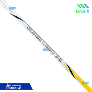 Vợt cầu lông DAS X Super Light 76 màu vàng trắng