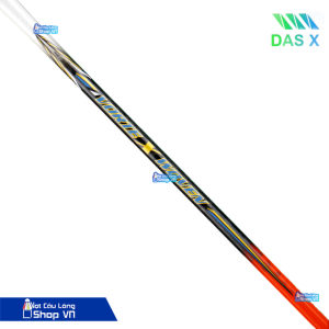Vợt cầu lông DAS X Vorte X Wove màu trắng đen