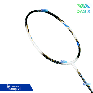 Vợt cầu lông DAS X Vorte X Wove màu trắng đen