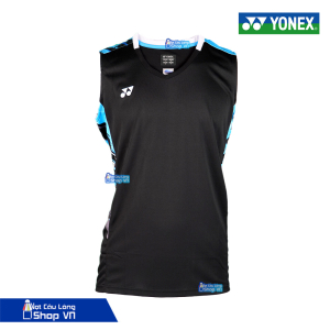 Áo cầu lông Yonex sát nách 22093 - Màu đen