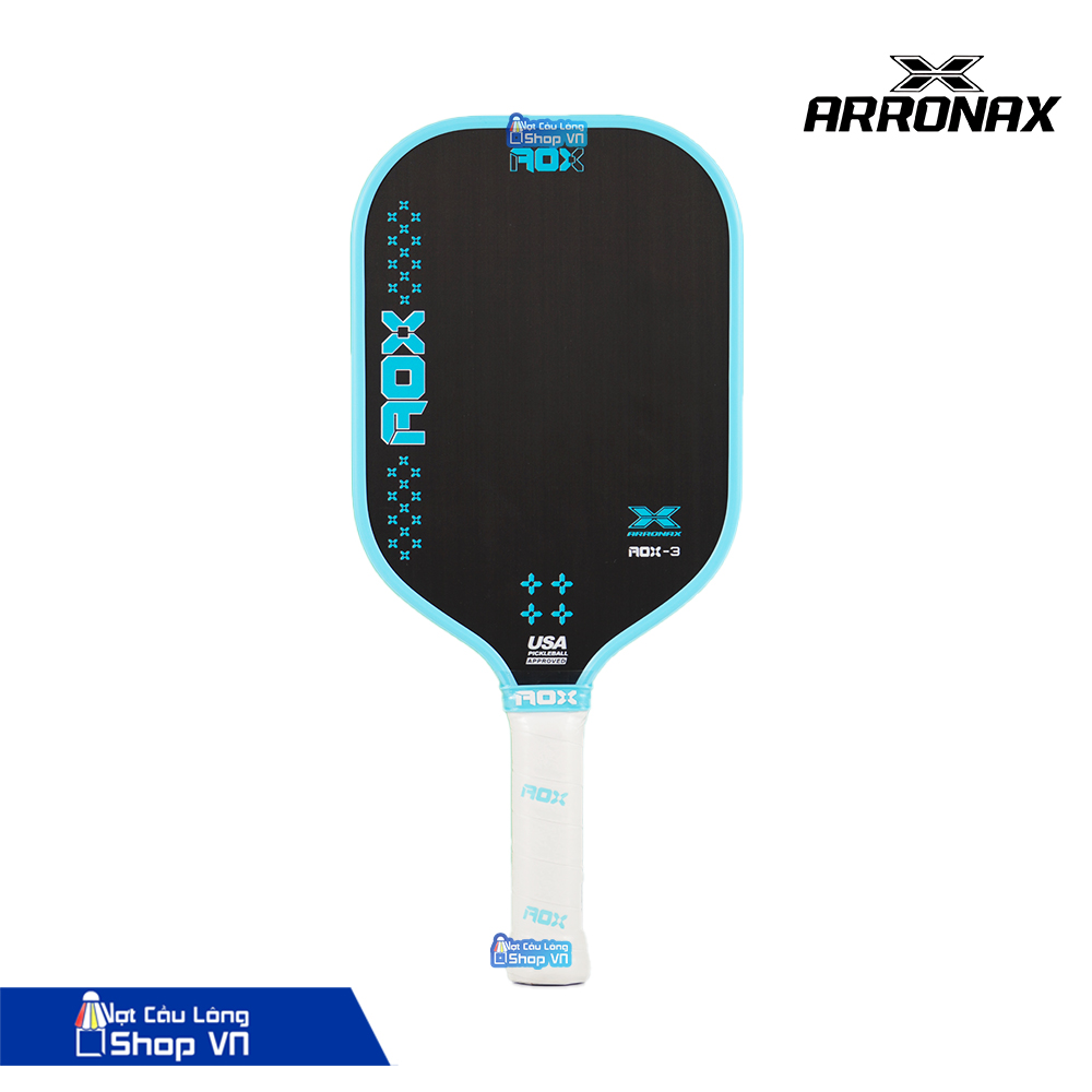 vot-pickleball-Arronax-AOX-3-xanh-den