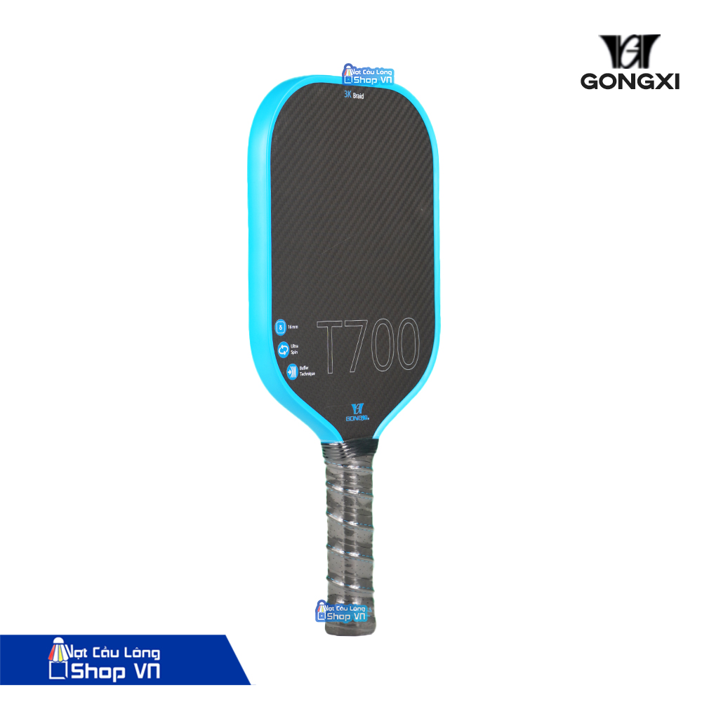 vot-pickleball-t700-carbon-xanh-den