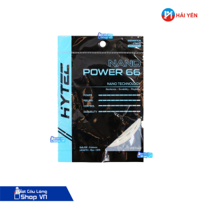 Dây cước đan vợt HYTEC Nano Power 66 trắng