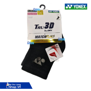 Vớ cầu lông Yonex MATCH PLUS 7 đen