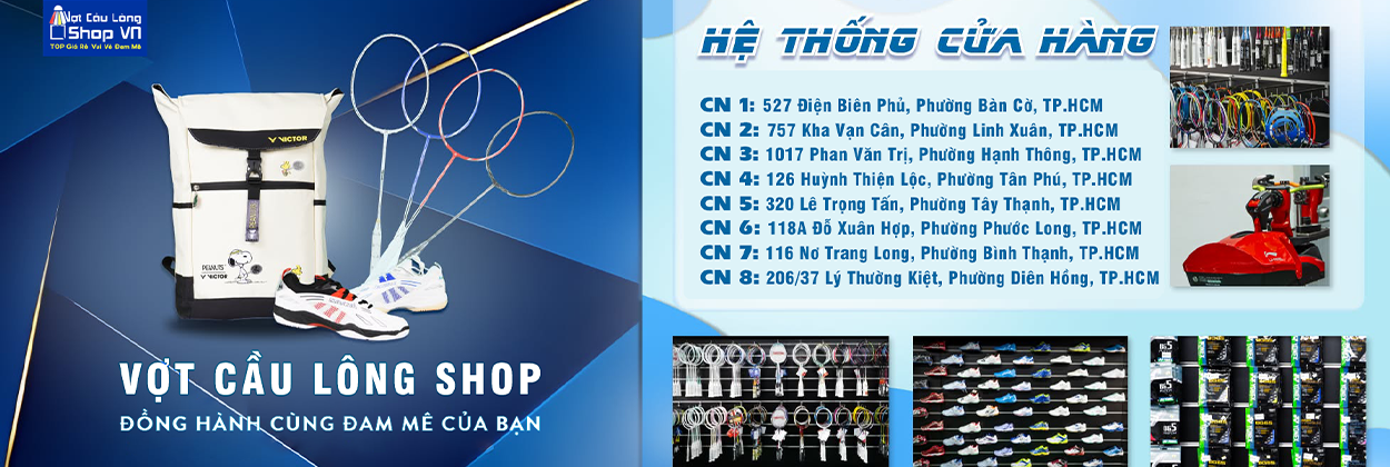 Hệ thống cửa hàng cầu lông Vợt Cầu Lông Shop