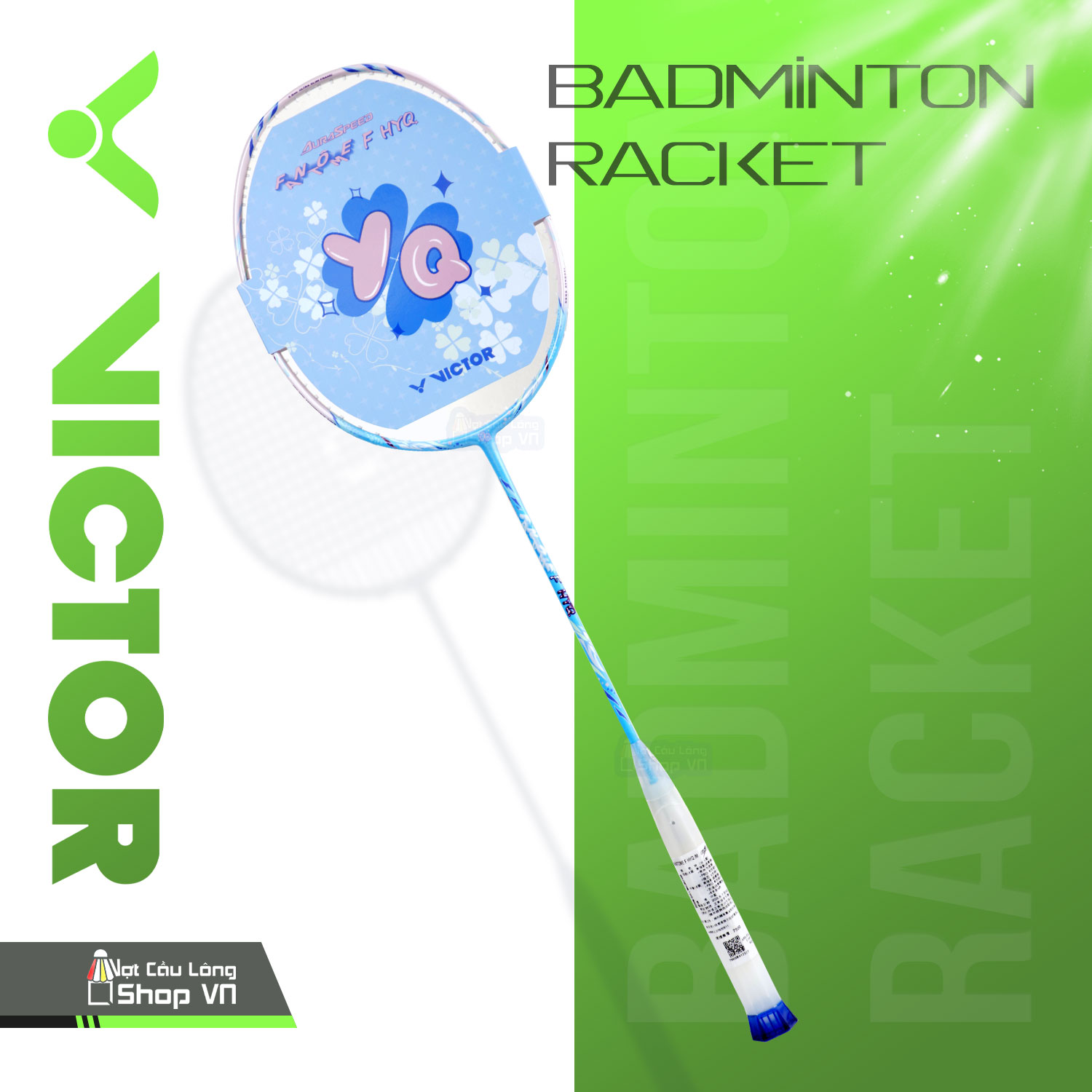 Vợt cầu lông Victor AURASPEED FANTÔME F HYQ năm 2025