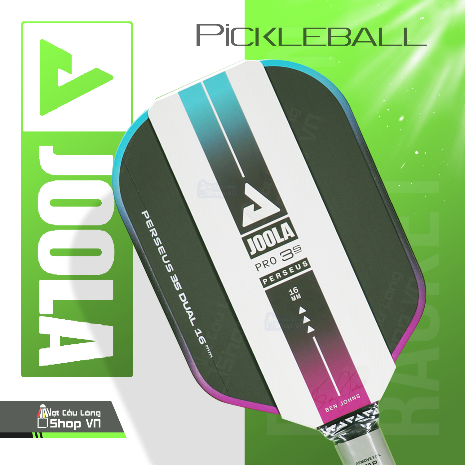 Vợt Pickleball Joola Perseus 3s Dual công nghệ
