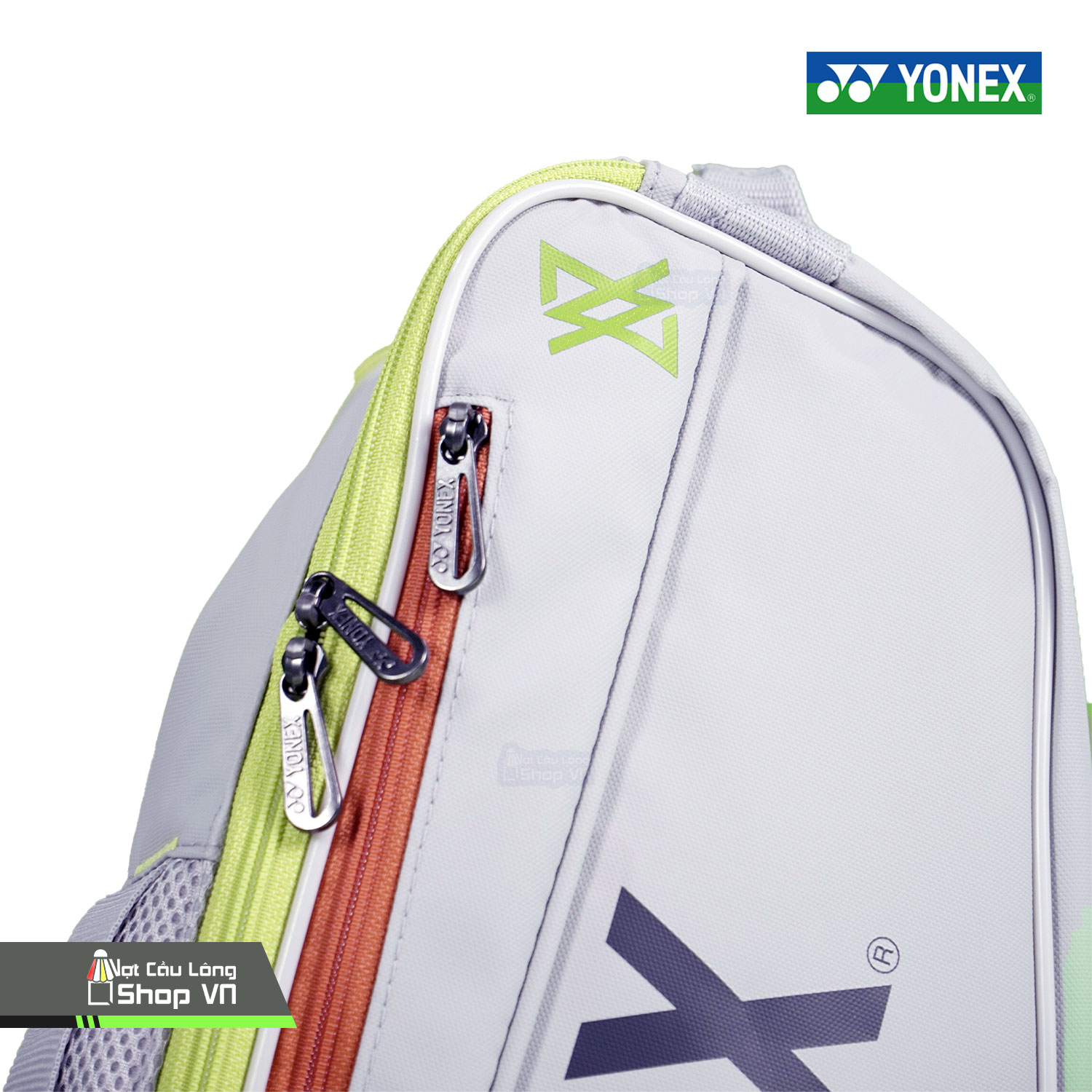 Túi vợt cầu lông Yonex CLUB RACQUET BAG Grayish Beige chất liệu