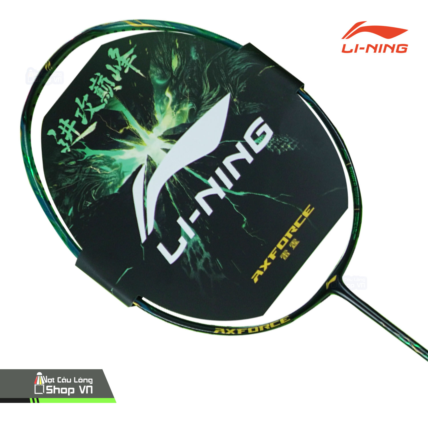 Lining Axforce 100 II Gen 2 dành cho người chơi tấn công, với thiết kế nặng đầu và thân cứng