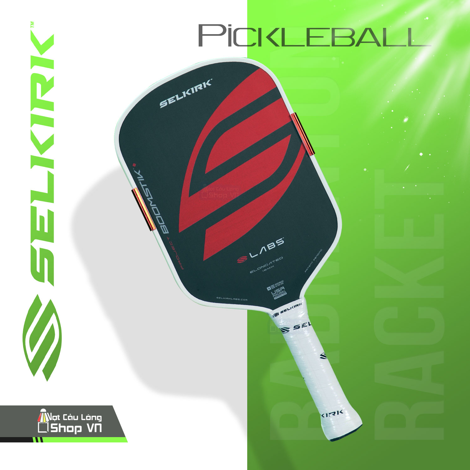 Vợt Pickleball Selkirk LABS Project Boomstik