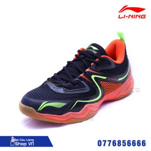 giày cầu lông Lining AYTQ 017 màu đen